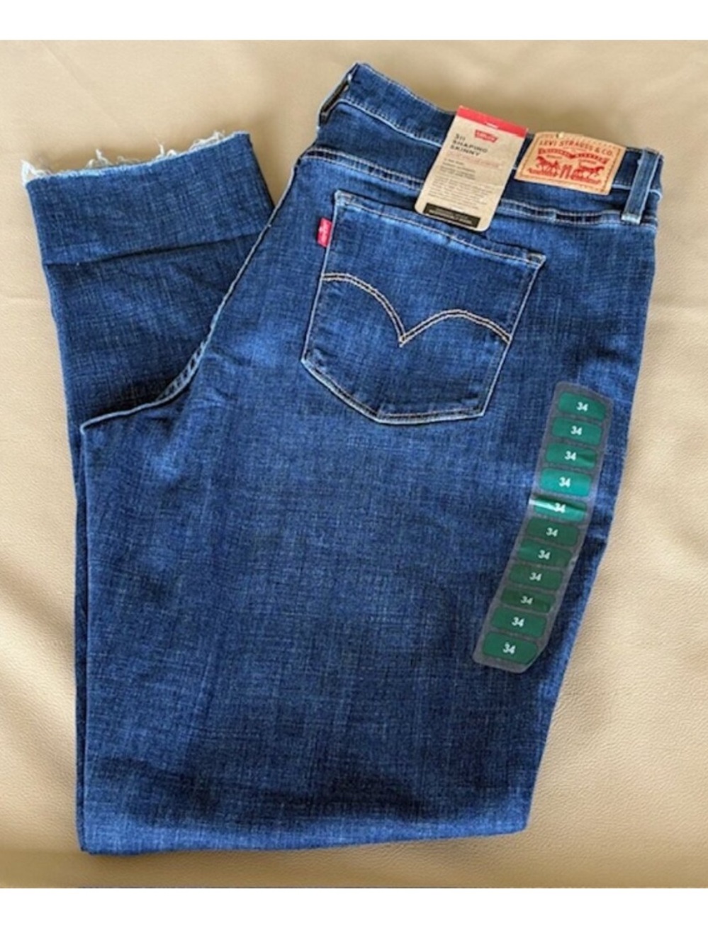 Levi's Women's 311 Shaping Skinny Jeans - Dark Blue Denim